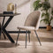 AnLi Style Stoel Oviedo boucle ronde rug