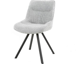 AnLi Style Stoel plooi boucle Zilver