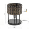 AnLi Style Tafellamp 1L tower waterhyacint