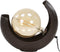 AnLi-Style Tafellamp half moon XL alu