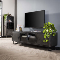 AnLi Style TV-meubel 180cm Rift metal