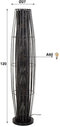 AnLi Style Vloerlamp 120 3L cylinder mesh