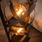 AnLi Style Vloerlamp 3L cosmos mesh