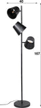 AnLi Style Vloerlamp 3x Ø18 Kinetic