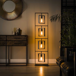 AnLi Style Vloerlamp 4L Turn square