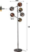 AnLi Style Vloerlamp 6L molecule mix glass