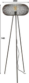 AnLi Style Vloerlamp copper twist