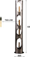AnLi Style Vloerlamp Ø25 organic cylinder XL