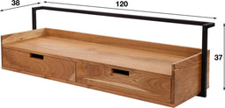 AnLi Style Wandbureau 2L air solid