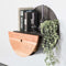 AnLi Style Wandschap half moon Ø50 met lade