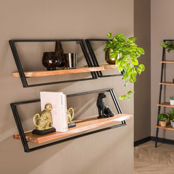 AnLi Style Wandschap set/3 lean