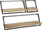 AnLi Style Wandschap set/3 lean