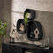 AnLi Style Wandschap set/3 metallic druppel