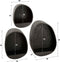 AnLi Style Wandschap set/3 metallic druppel