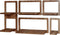AnLi Style Wandschap set/5 curvy