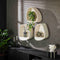 AnLi Style Wandschap stone driehoek