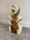 AnLi Style Wijnrek Suar hout 6 flessen - 50cm
