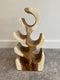AnLi Style Wijnrek Suar hout 6 flessen - 50cm