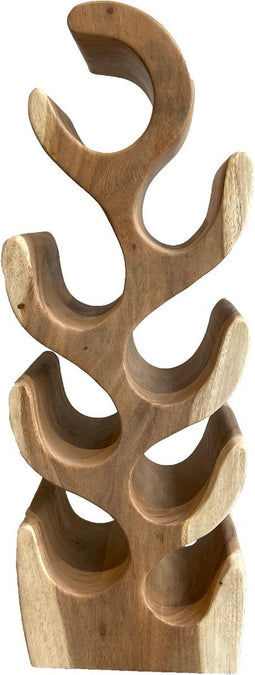 AnLi Style Wijnrek Suar hout 8 flessen - 70cm