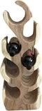 AnLi Style Wijnrek Suar hout 8 flessen - 70cm