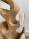 AnLi Style Wijnrek Suar hout 8 flessen - 70cm