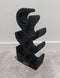 AnLi Style Wijnrek Suar hout zwart 6 flessen - 50cm