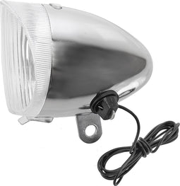 Anlun Koplamp Dynamo Buitenaansluiting Zilver