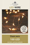 Anna Collection Draadverlichting lichtsnoer - 100 leds - koper - warm wit licht - 500 cm