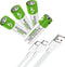 Anna Collection Oplaadbare batterijen - AA penlite - 4x stuks - met USB kabel