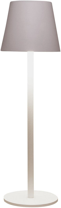 Anna Collection Portable tafellamp Ambiance - wit - 27 cm - aanraaksensor - draadloos/oplaadbaar met USB - binnen/buiten