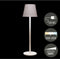 Anna Collection Portable tafellamp Ambiance - wit - 27 cm - aanraaksensor - draadloos/oplaadbaar met USB - binnen/buiten