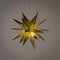 Anna Collection verlichte 3D kerstster - goud - 35 cm - kunststof