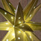 Anna Collection verlichte 3D kerstster - goud - 35 cm - kunststof
