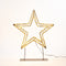 Anna's Collection - 3d ster op voet metaal 800led ip44 trafo met ti...