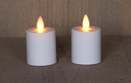 Anna's Collection - Batterijverlichting 2 kaarsen met bewegende vlam