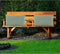Anna's collection Buiten of tuin sier kussens - olijf groen - 30 x 50 cm - binnen/buiten - zitkussens tuinbank