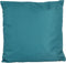 Anna's collection Buiten of tuin sier kussens - petrol blauw - 45 x 45 cm - binnen/buiten - zitkussens tuinbank