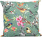 Anna's collection buitenkussen bloem - groen - 45 x 45 cm - Water en UV bestendig