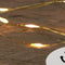 Anna's Collection Draadverlichting - lichtsnoer - 20 led lampjes - warm wit - 100 cm - op batterij