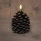 Anna's Collection - Kaars dennenappel led 3d vlam op batterij met t...