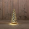 Anna's Collection - Kerstboompje glas 10led op batterij met timer 2...