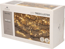 Anna's Collection Kerstverlichting - 960 leds - warm wit - 12,5 meter - binnen en buiten