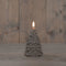 Anna's Collection - Led Kaars - Kerstboom - Taupe
