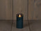Anna's Collection Led kaars/stompkaars - antiek groen - H15 x D7,5 cm - wax - bewegende vlam