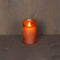 Anna's Collection Led kaars/stompkaars - koper - H12,5 x D7,5 cm - wax - bewegende vlam