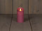 Anna's Collection Led kaars/stompkaars - oudroze - H15 x D7,5 cm - wax - bewegende vlam