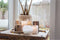 Anna's Collection Led kaars/stompkaars - wit - H12,5 x D7,5 cm - wax - bewegende vlam
