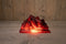 Anna's Collection LED kampvuur verlichting - 29 x 18 x 14 cm - kunst houtblokken - buiten