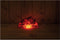 Anna's Collection LED kampvuur verlichting - 29 x 18 x 14 cm - kunst houtblokken - buiten
