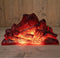 Anna's Collection LED kampvuur verlichting - 38 x 24 x 21 cm - kunst houtblokken - buiten